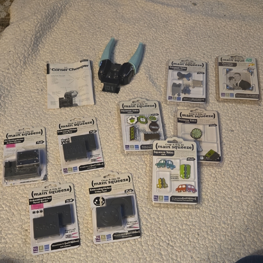 Squeeze Crafting Tool Set - Black and Blue